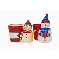 Xmas Ceramic Pot